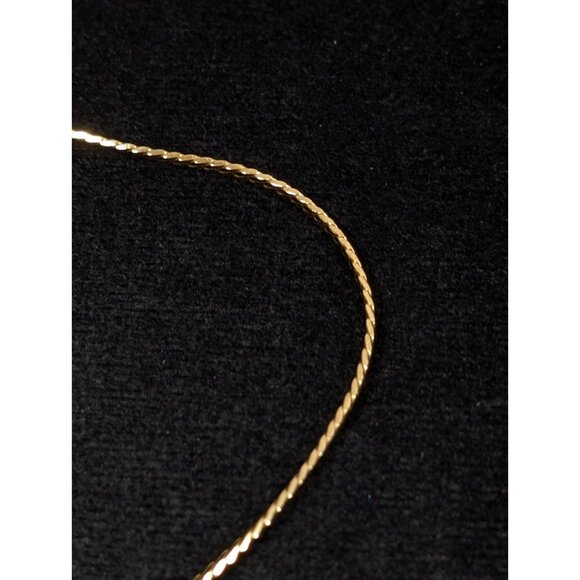 Vintage Clear Rhinestone Cascade Curved Bar Herringbone Choker Necklace 17 in - Picture 9 of 12